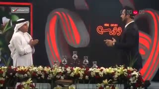 گلایه على کارونى در تلویزیون/عرب زبان نیستیم، ما عرب هستم و در این سرزمین پیشینه تاریخى داریم