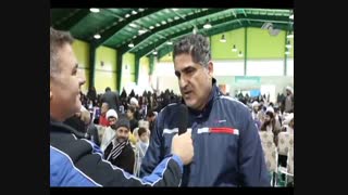 مصاحبه مصاحبه محمدحسین قنبرپور در همایش طلاب