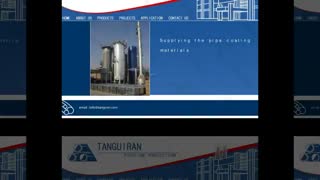 گروه تبلیغاتی پرین پرواز - طراحی وب سایت شرکت Tangu Iran