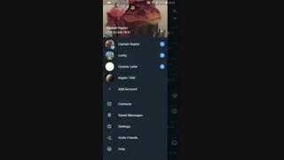 استفاده‌ی همزمان از چند اکانت