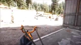 اوج مهارت در بازی Far Cry5 و استفاده از پَلَخمون به عنوان سلاح