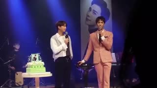 حضور یونگ سنگ در جشن تولد جونگ مین