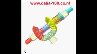 مکانیزم چرخ دنده 90 درجه