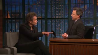 حضور Timothy Olyphant در برنامه Seth Meyers