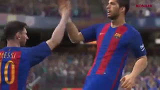 تریلر بازی pes 2017