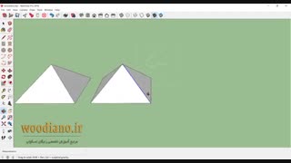 آموزش رسم هرم در اسکچاپ