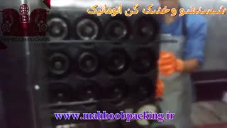 خط شستشو و خشک کن سینی کیک و ظروف غذا