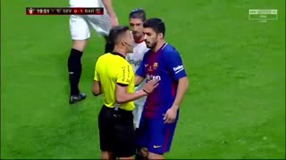 فول مچ نیمه اول  بارسلونا 5-0 سویا ( فینال کوپا دل ری  2017/18 )