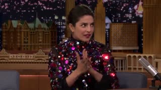 حضور Priyanka Chopra در برنامه Jimmy Fallon - قسمت دوم