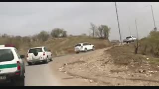 بازدید استاندارد محترم همراه دکتر شهاب نادری از محور جاده سلامت جوانرود