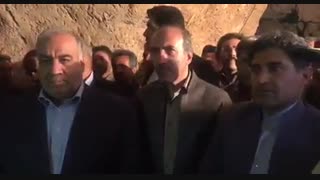 بازدید استاندارد محترم به  همراه دکتر شهاب نادری ازغار قوری قلعه