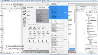 دانلود رایگان مدلسازی سه بعدی و ترسیم پله آرشیکد ArchiCAD Stairs tool
