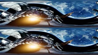 زیباترین کلیپ 360 درجه از درون و بیرون ایستگاه فضایی بین المللی