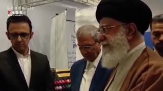 بازدید رهبر انقلاب از نمایشگاه کالای ایرانی
