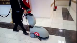 اسکرابر شارژی -دستگاه زمینشو_ کف شوی باتری دار جدید