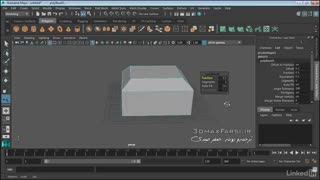 آموزش فارسی مایا مدلسازی سه بعدی  مبتدی تا پیشرفته به زبان فارسی maya bevel tools