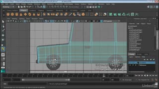 مدل سازی قرینه مایا دانلود رایگان فیلم آموزشی maya model symmetrical objects