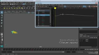 آموزش گراف ادیتور مایا انیمیشن سازی حرفه ای maya Modify keys Graph Editor