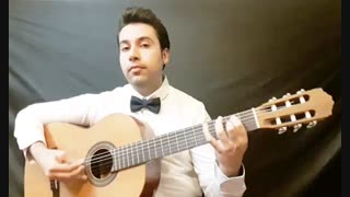 اجرای بسیار زیبای استاد امیر کریمی قطعه مالاگوئنا