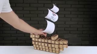 آموزش ساخت کاردستی با چوب کبریت - قایق