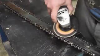 ساخت کاتانا اره برقی دار