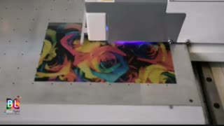 دستگاه چاپ روی فلز بلولایت - فلت بد UV