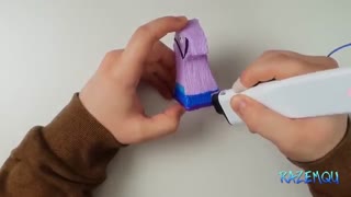 ساخت عروسک لاما با قلم 3 بعدی