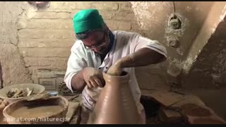 فیلم کرخونه سفالگری پویش ایران گنجینه زیبایی