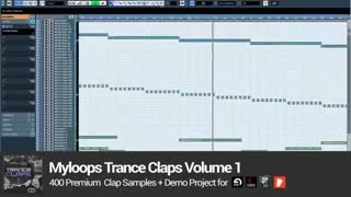 دانلود سمپل های Clap برای ترنس Myloops Trance Claps MULTiFORMAT