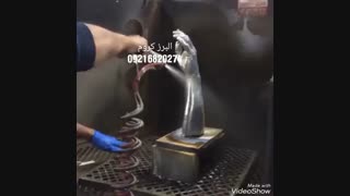 آبکاری پاششی مجسمه-فانتاکروم-مخمل پاش