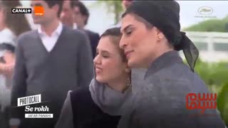 بهناز جعفری و دیگرعوامل فیلم جدید پناهی در کن2018 لیزر موهای زائد