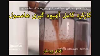 آبمیوه گیری هامسول مدل HS422 - خرید در sinbod.com