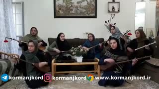 اجرای دوتارنوازی دورهمی در کرمانج موزیک