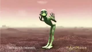 رقص مارمولک سبز