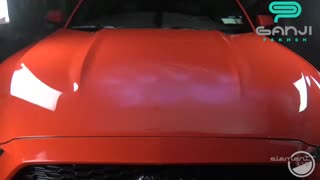 تست آتش و اسپری رنگ روی  پوشش سرامیک مخصوص بدنه خودرو مدل پرو-Pro سیستم ایکس-System X - المنت 119-Element 119-گنجی پخش