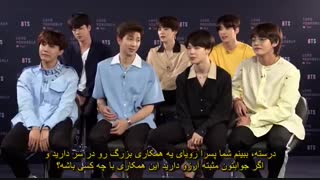 مصاحبه People TV با BTS - [ با زیرنویس فارسی چسبیده ]
