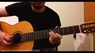 چشم من از داریوش با گیتار نت و تبلچر بهنام
