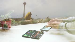 لمس خیال با گوشی galaxy s9 plus