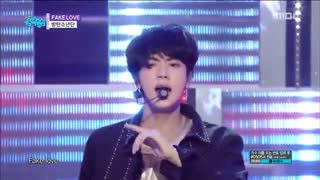 اجرا Fake Love از BTS در Music Core