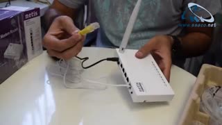 تست سالم بودن پورت لن قطعات نت ایز Netis