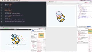 StarWars BB-8 CSS Speed Drawing