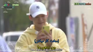 دومین کات از پشت صحنه برنامه "با نردبان اکسو به دنیا سفر کن" ورژن چنبکشی همراه زیرنویس چسبیده