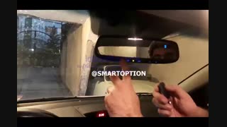 آموزش کد کردن درب پارکینگ روی آینه الکتروکرومیک