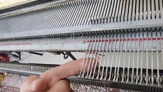 آموزش ساده بافی با ماشین takideh.ir