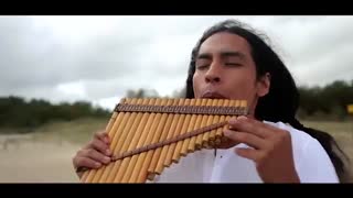 آلت موسیقی عرفانی سرخ پوستان به نام ﭘﻦ ﻓﻠﻮت - استاد Alexandro Querevalú