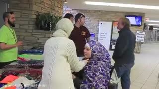 واکنش زنان خارجی زمانی که محجبه میشوند2
