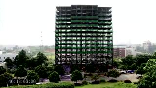 ساخت برج مسکونی در کمتر از 4 روز!!