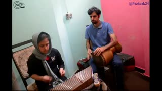 پای لنگ؛ سنتور: دینا ابراهیمی - تمبک: ساسان فولادپنجه