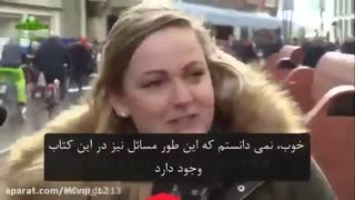 دستورات عجیب انجیل را به جای قرآن معرفی کردن  و واکنش مردم-تکان دهنده