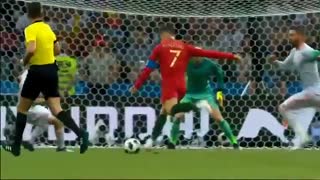 خلاصه بازی اسپانیا 3 - 3 پرتغال (هتریک کریس رونالدو) جام جهانی 2018